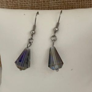 Glass earrings